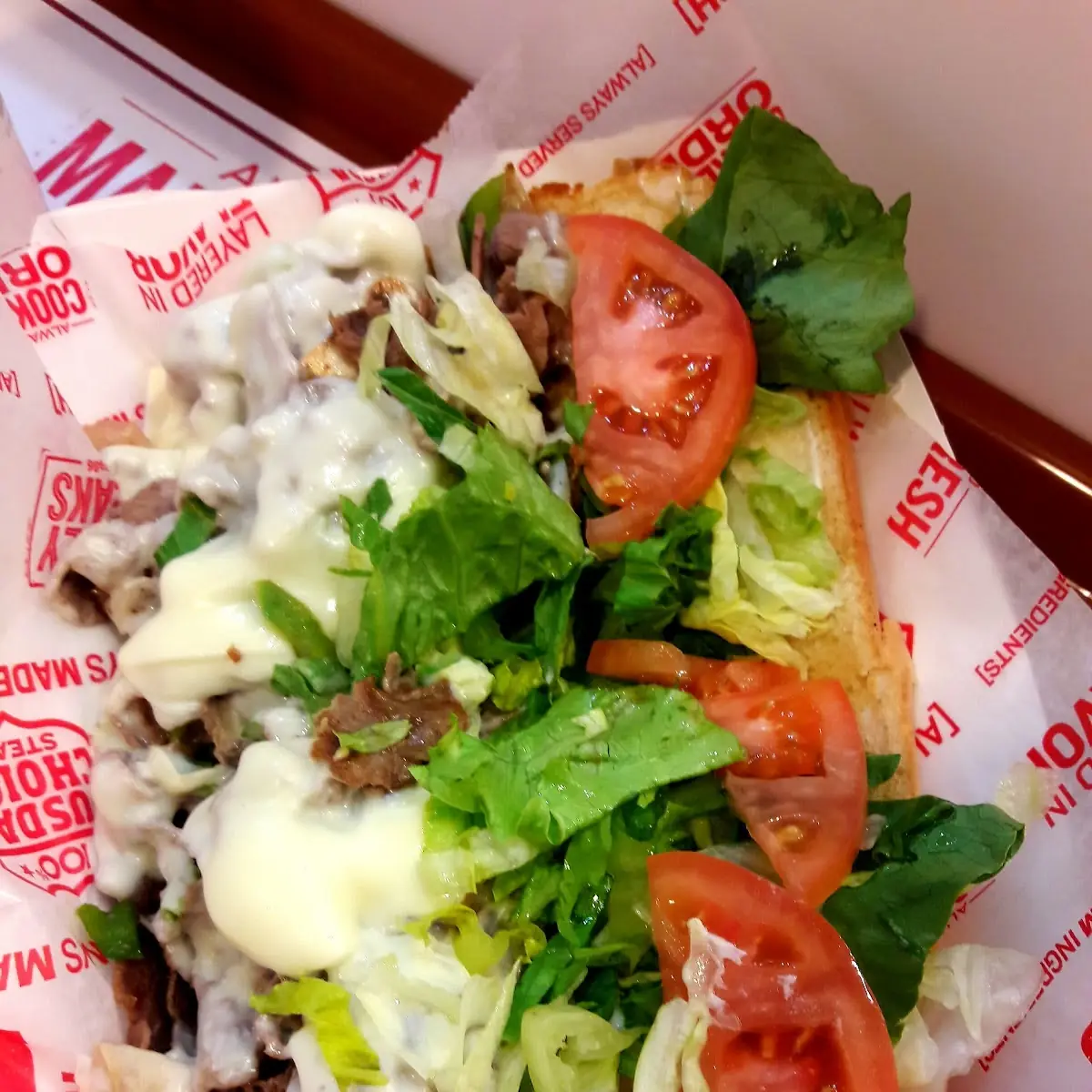 Philly Cheese Steak Sandwich