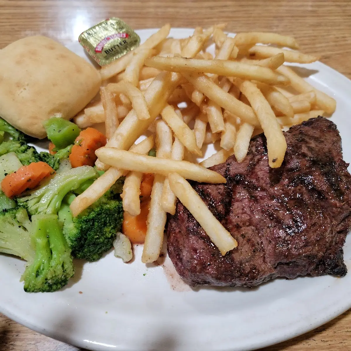 Hungry Man Steak Dinner
