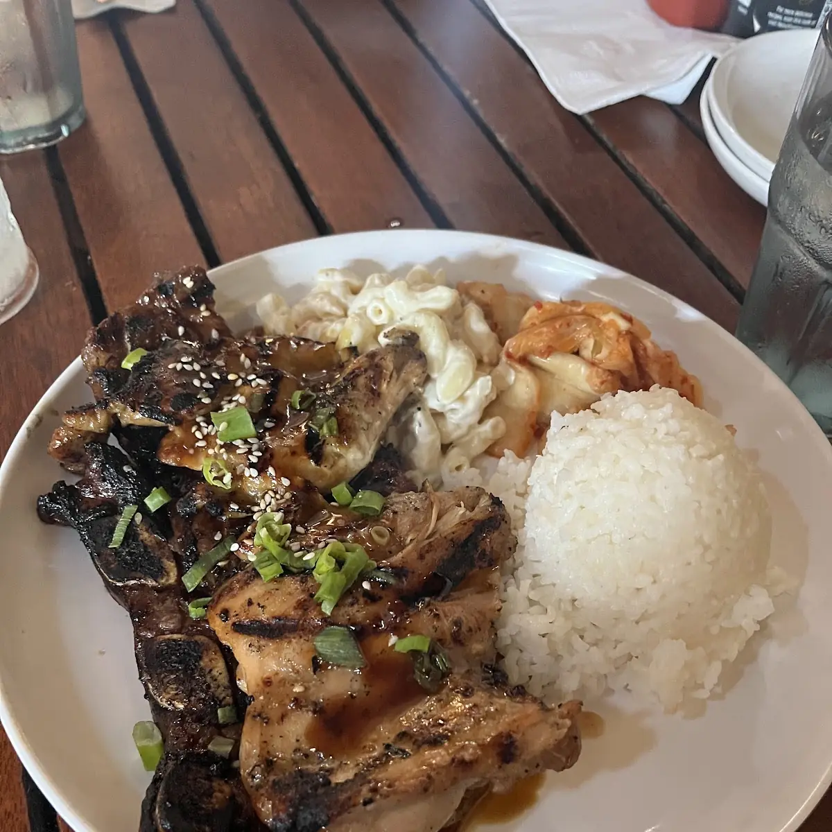 Teriyaki Short Ribs and Chicken