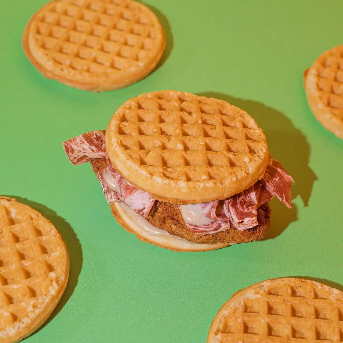 Chicken & Waffle Breakfast Sandwich