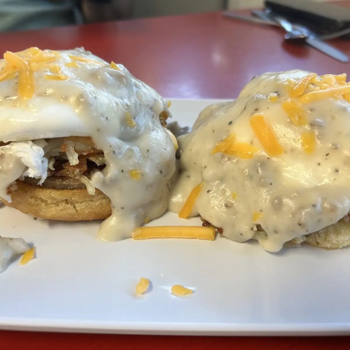 Biscuits & Gravy Special Half Order
