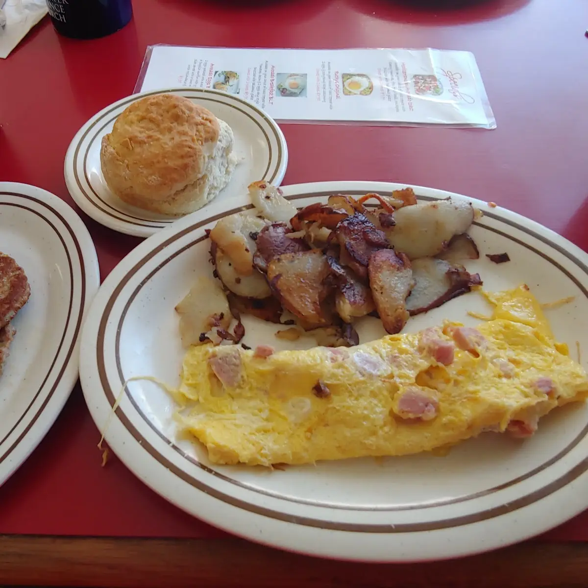 Ham and Cheese Omelette