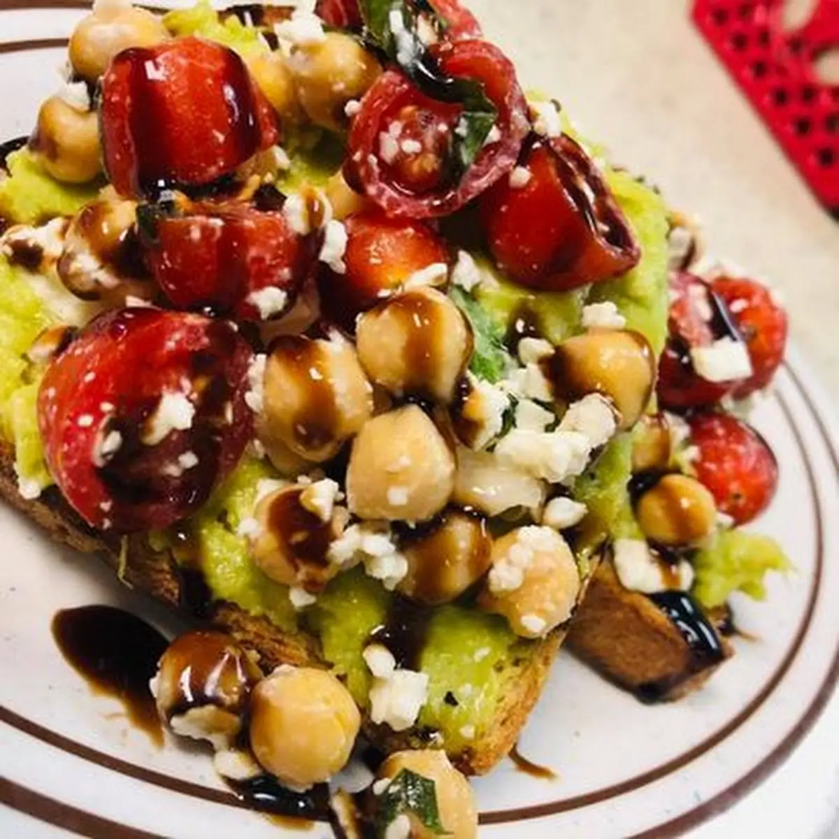 Mediterranean Avocado Toast