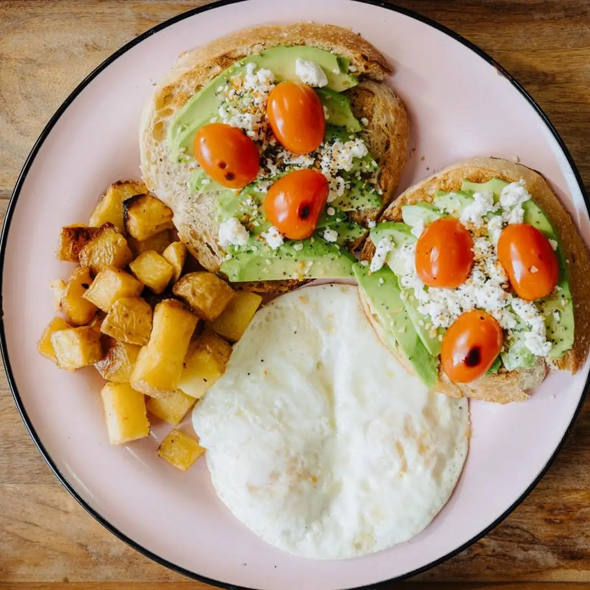 Avocado Toast Plate