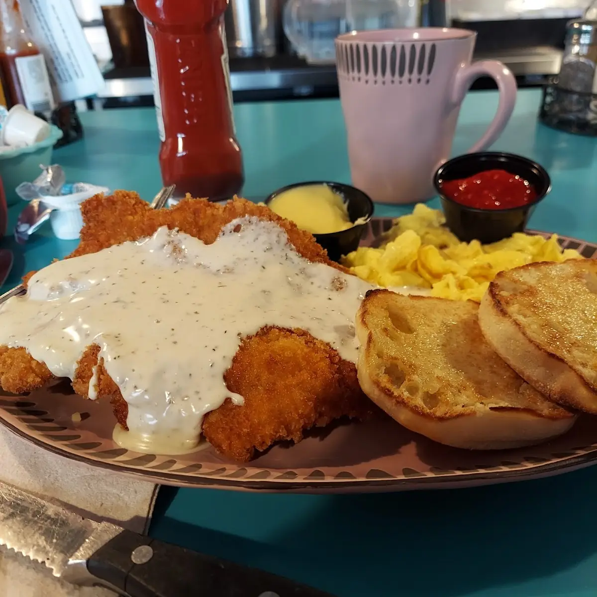 Pork Fried Steak & Eggs