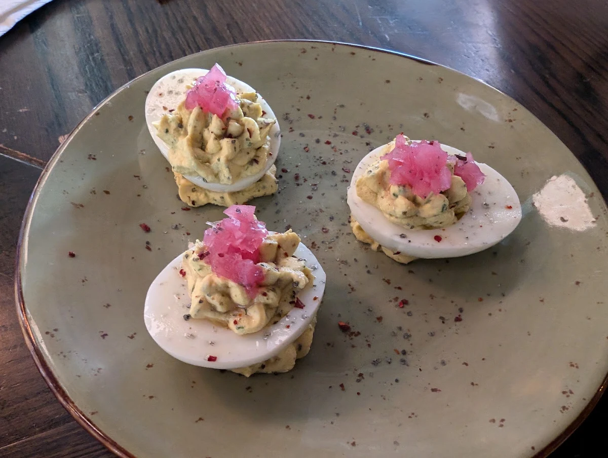 Pickled Deviled Eggs