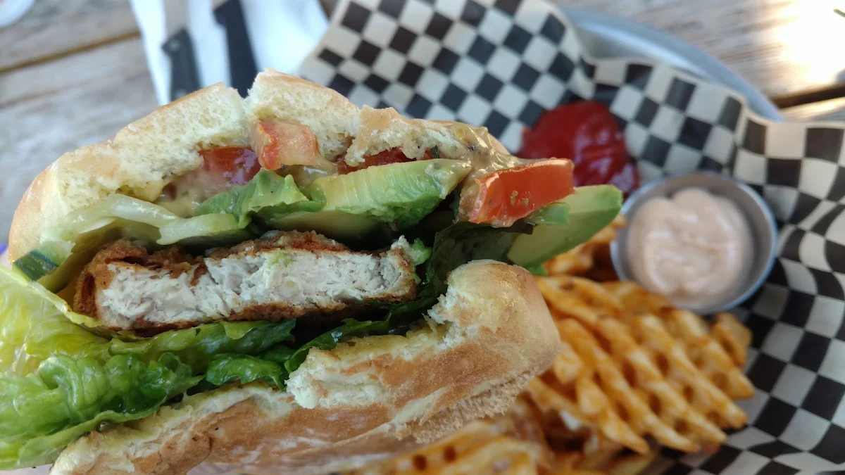 Vegan Fried Chicken Sandwich