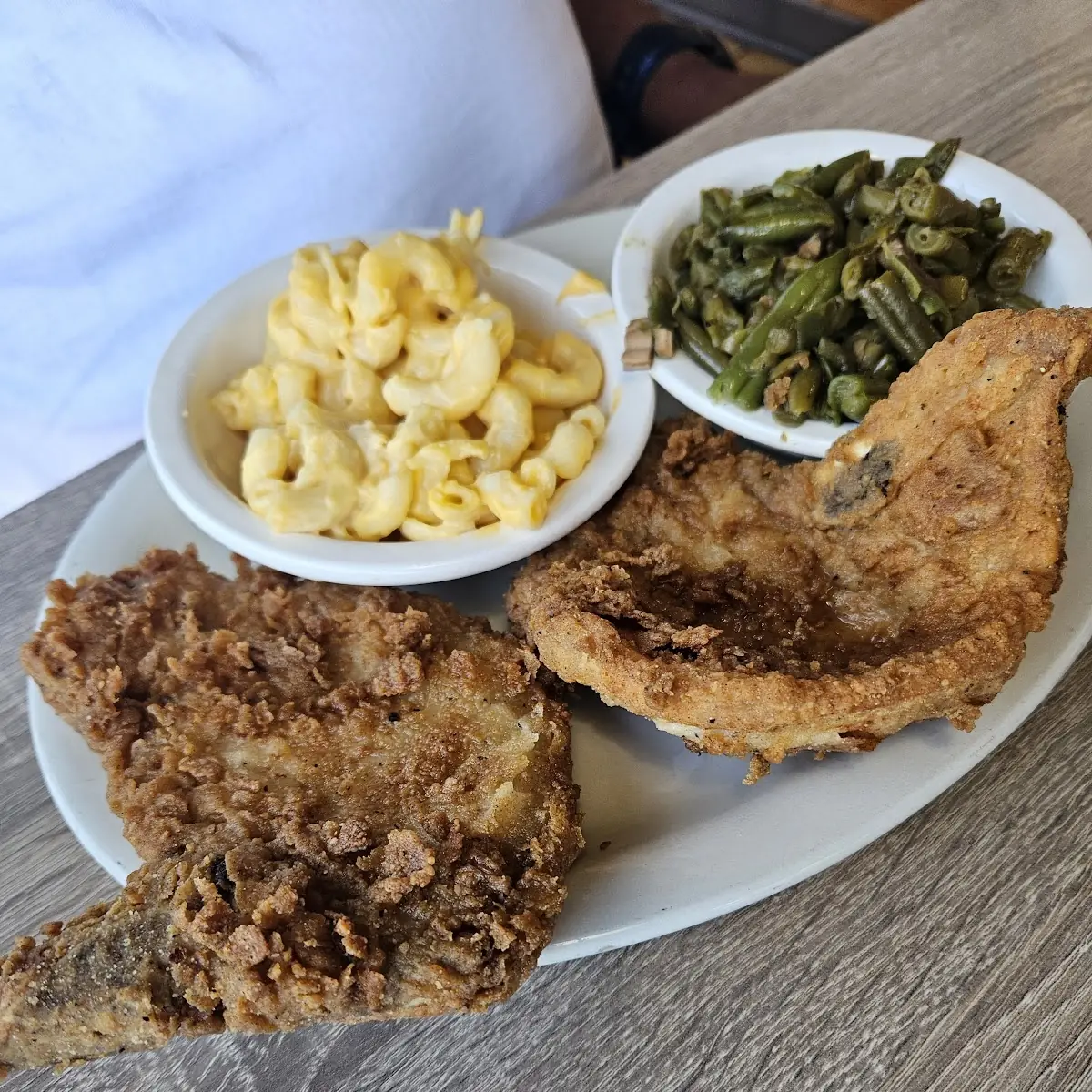 Chicken Fried Chicken Wings Mac and Cheese