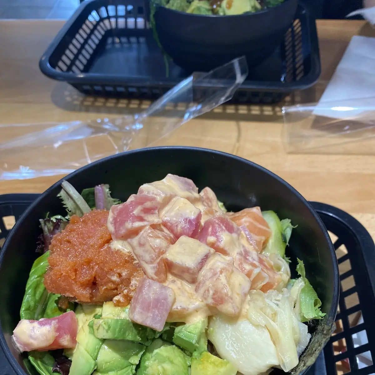 Sashimi Salad Bowls