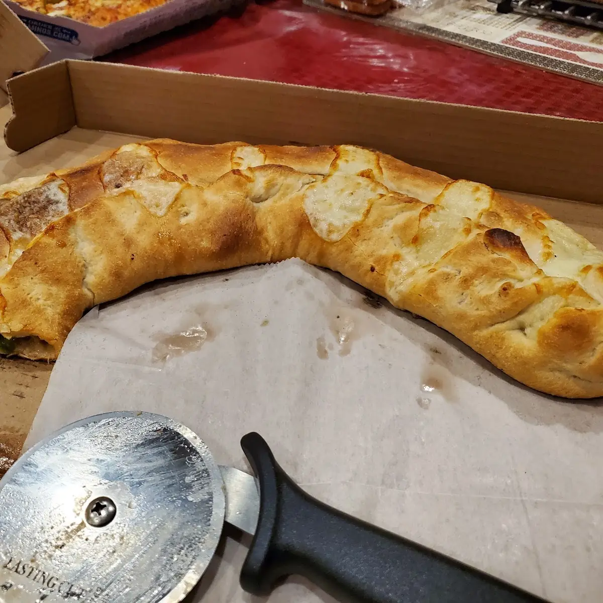 Chicken Cheese Steak Stromboli