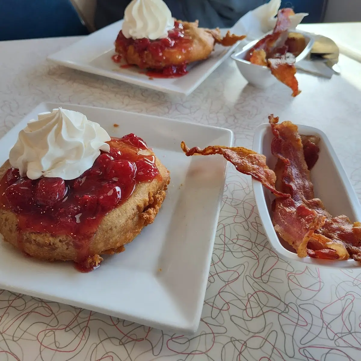 Strawberry Deep Fried French Toast