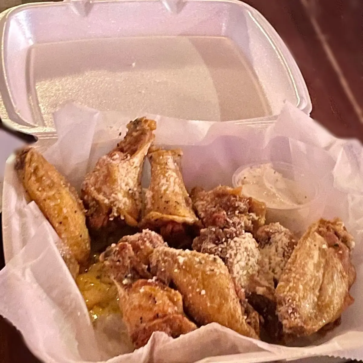 Garlic Parmesan Wings