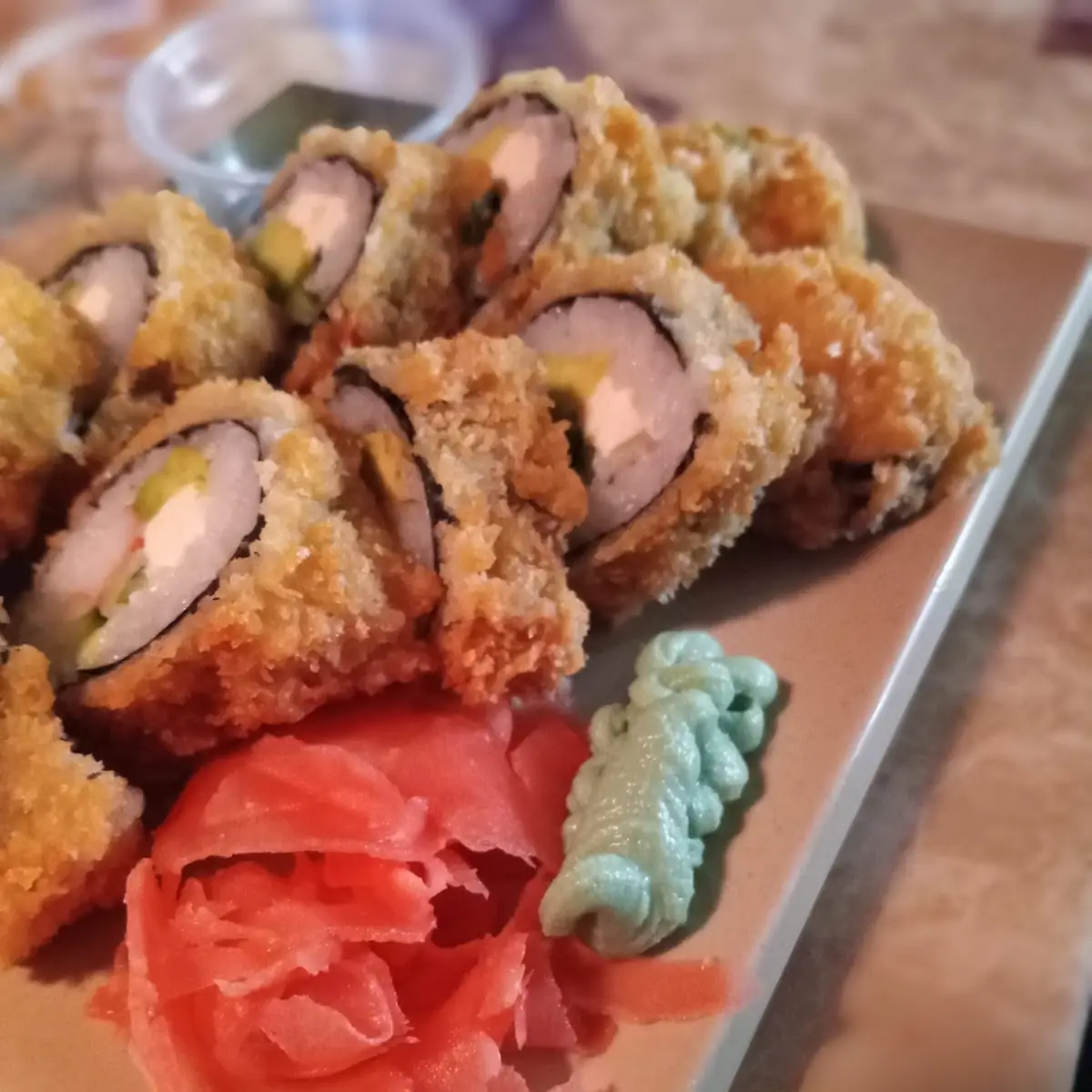 Deep Fried California Roll 2