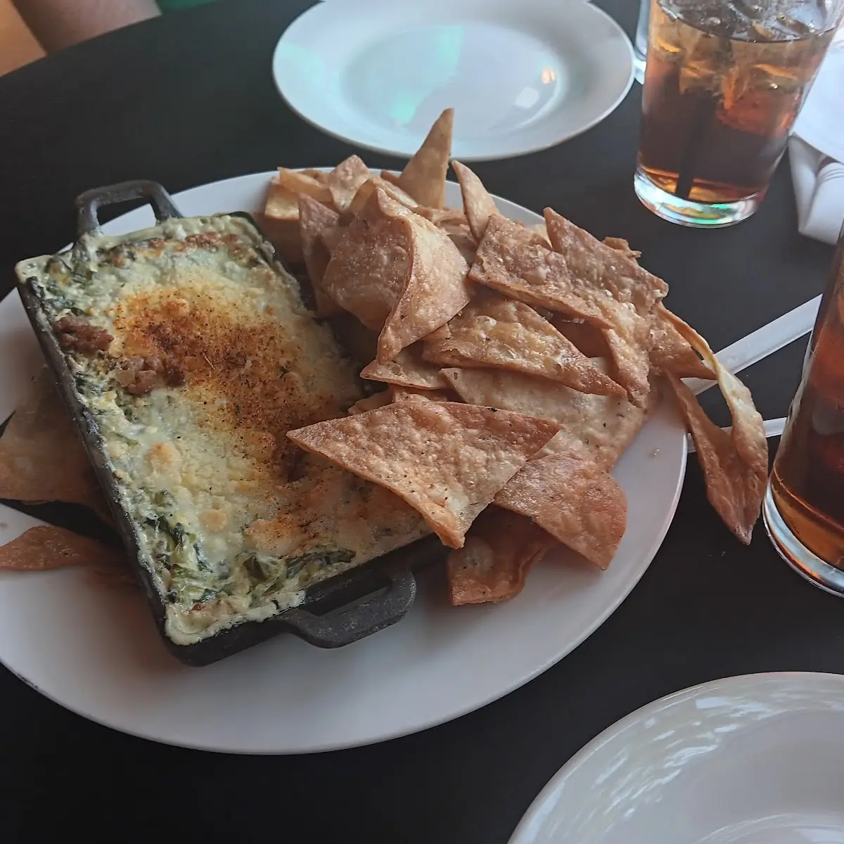 Blackened Spinach Dip