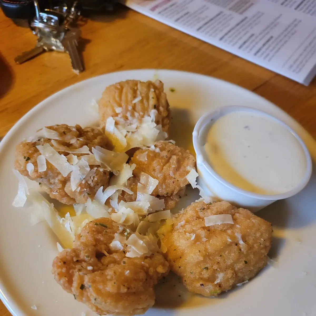 Garlic Parmesan Wings