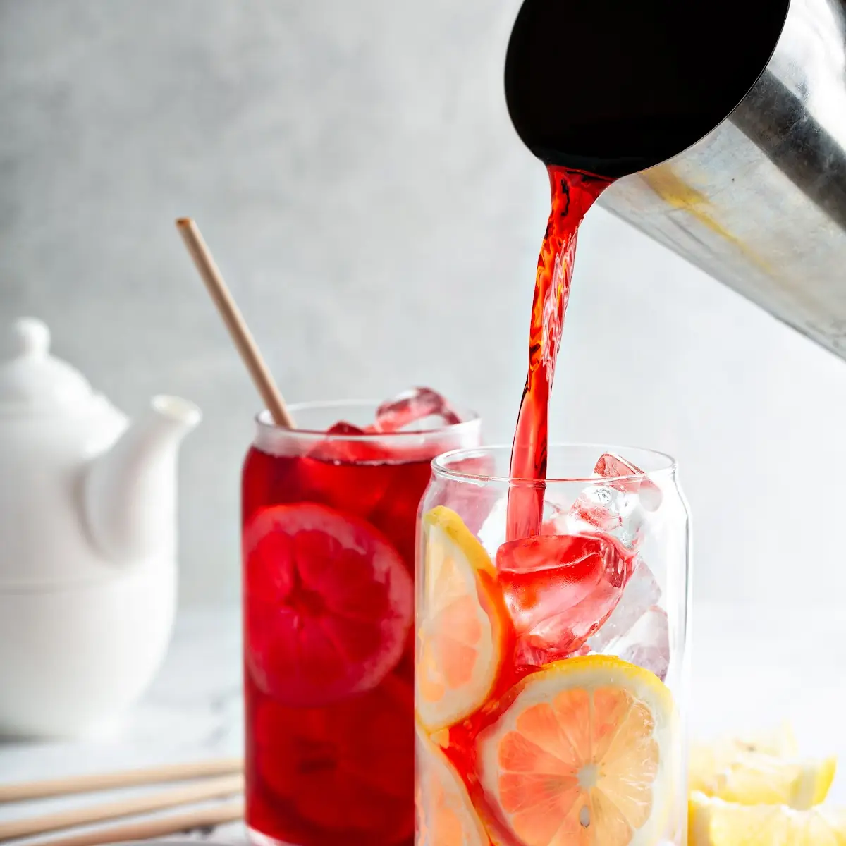 Lemon Hibiscus Tea