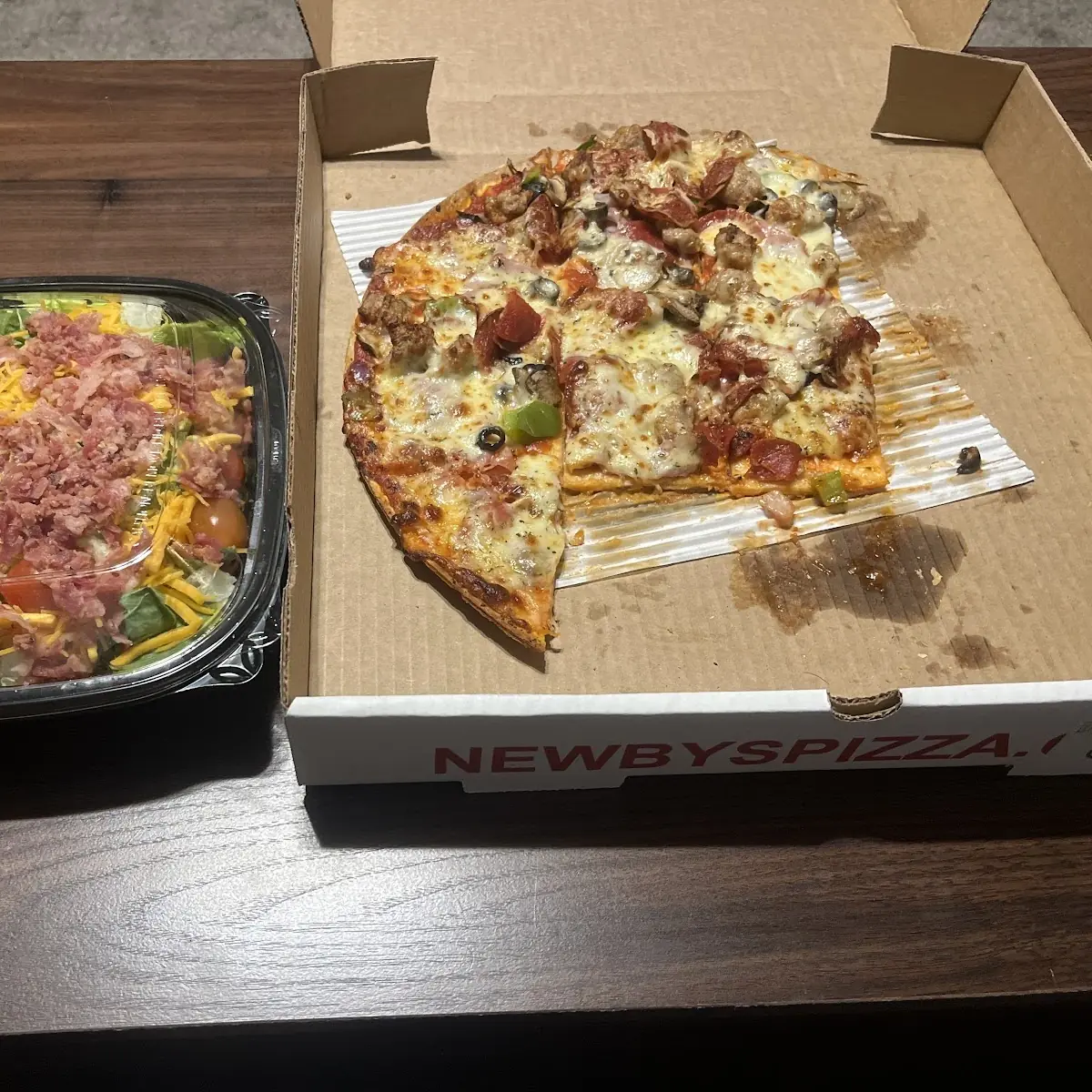 Thin Crust Supreme Pizza