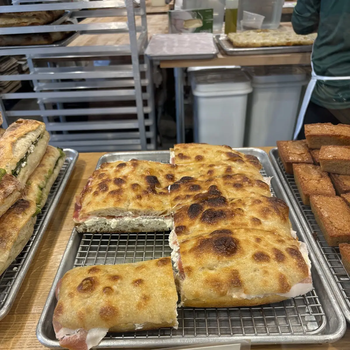 Burrata Prosciutto Sandwich