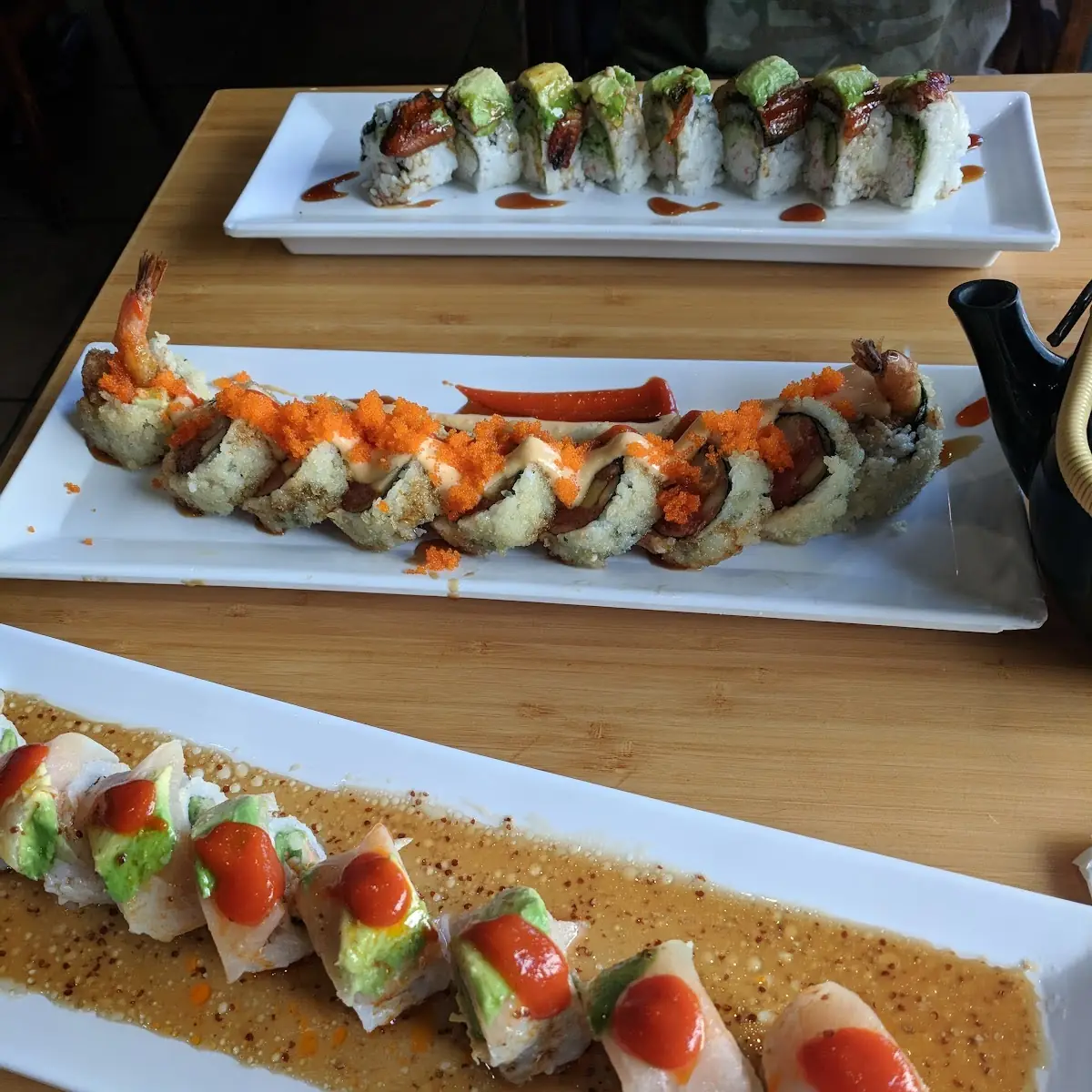 Dragon Roll and the Ichiban Roll
