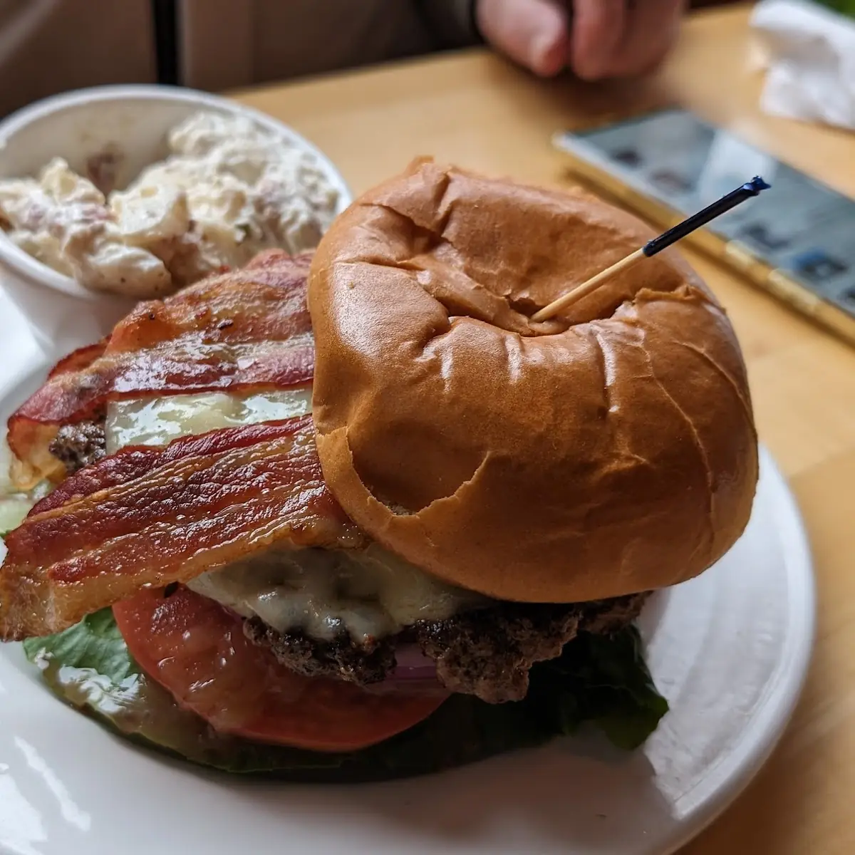 Bleu Onion Burger