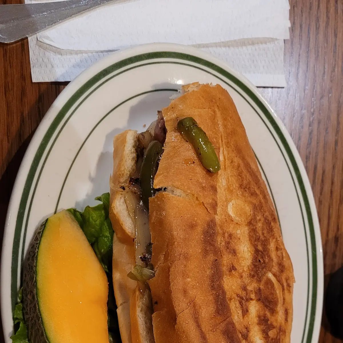 German Sausage Sandwich