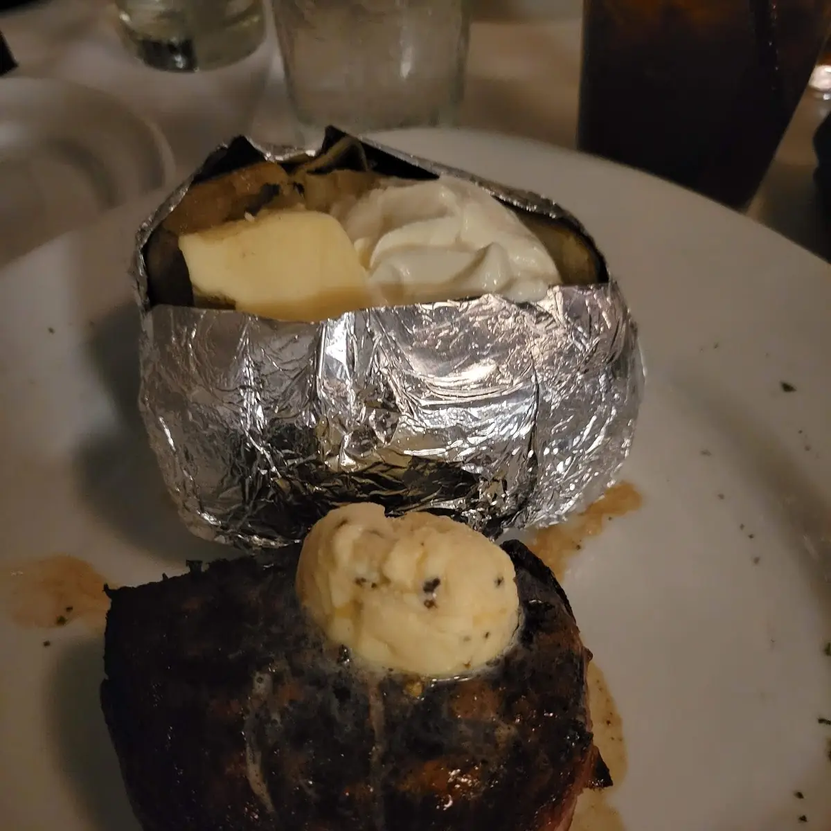Filet Mignon and Potato