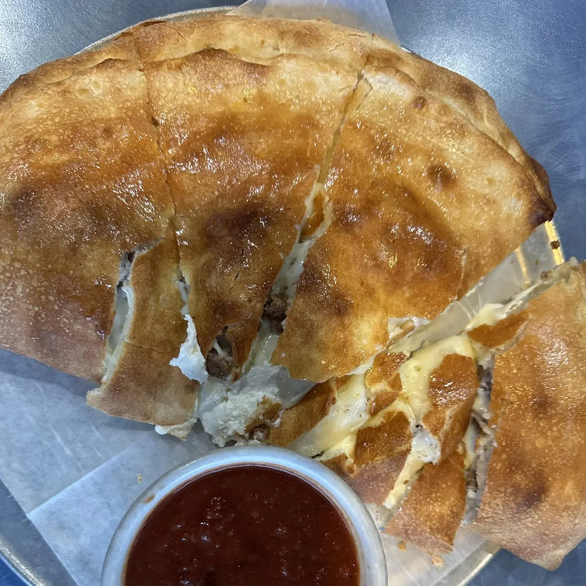 Meatball Calzone