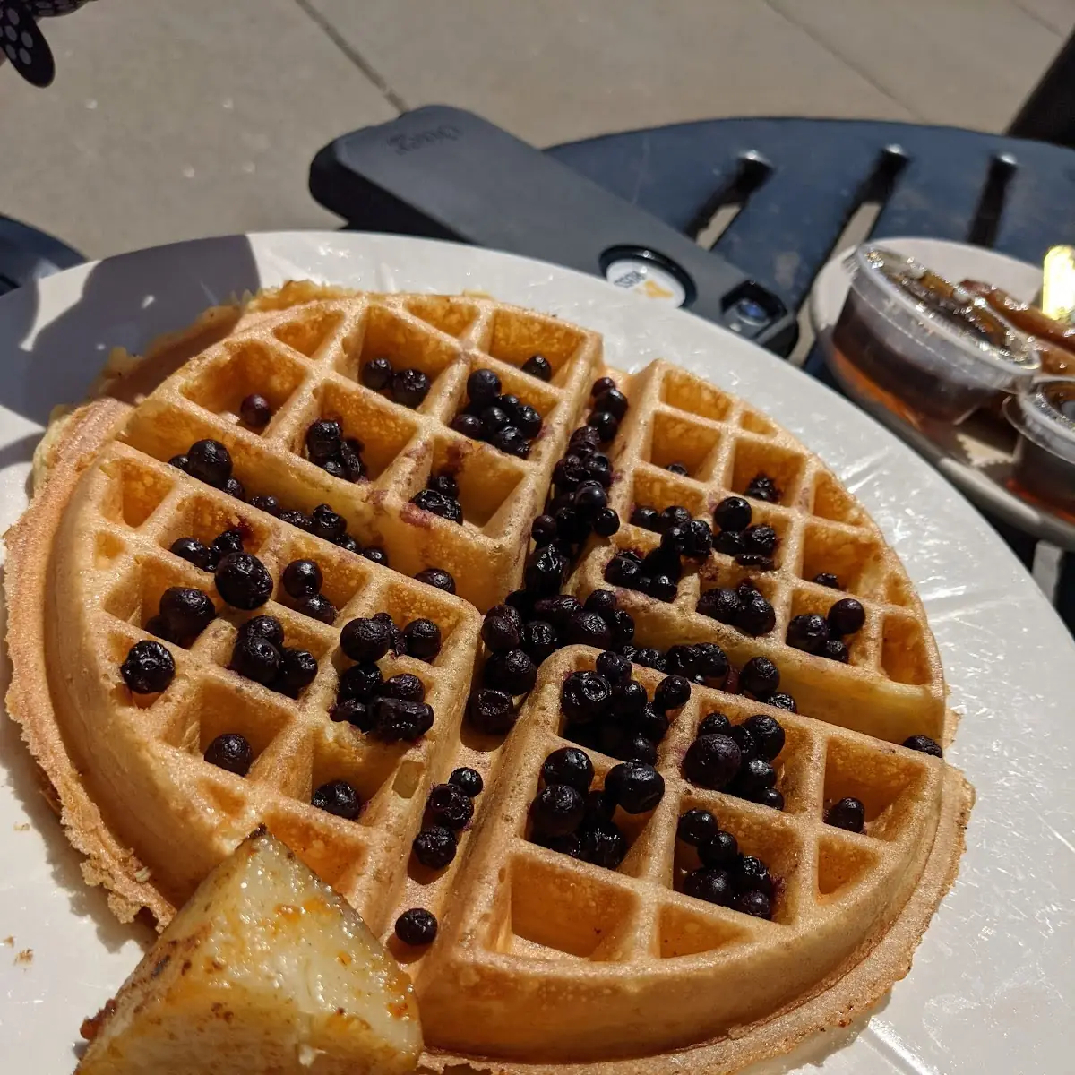 Golden Belgian Waffle