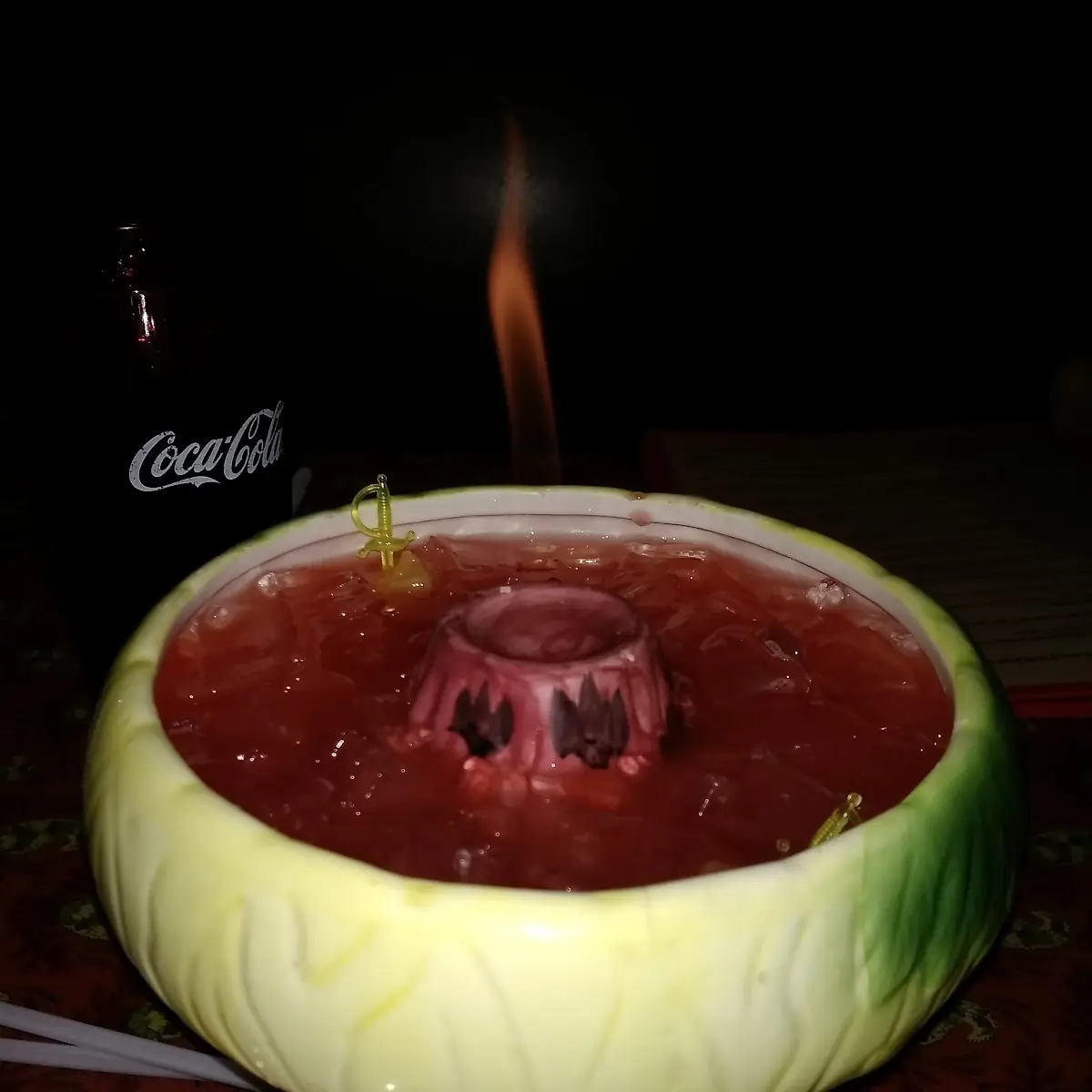 Flaming Volcano