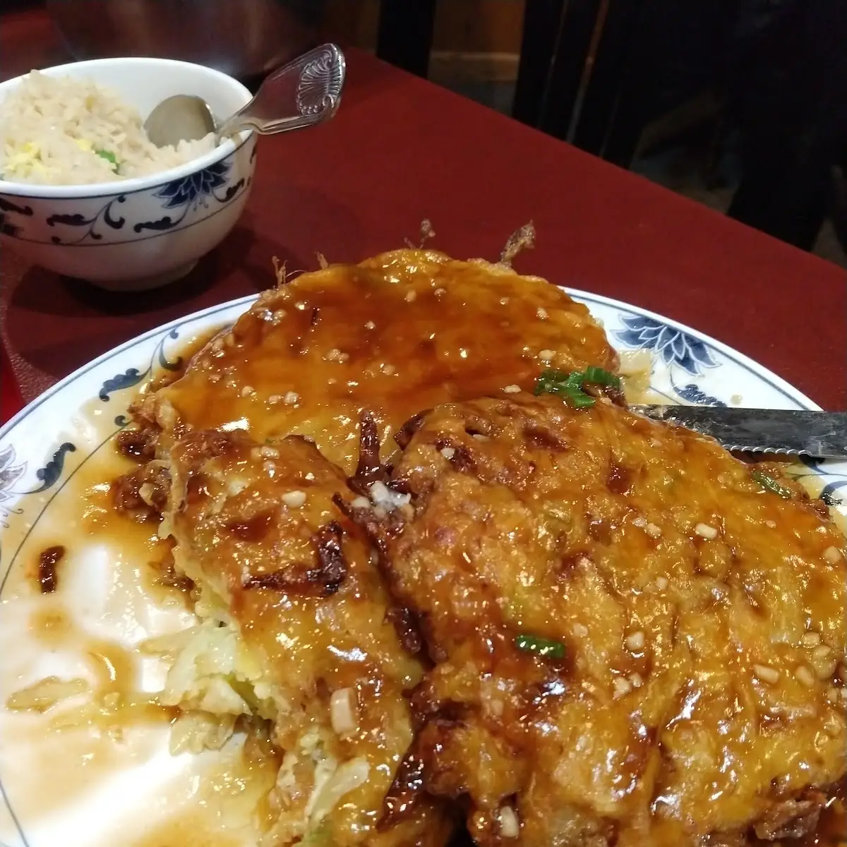 Vegetable Egg Foo Young