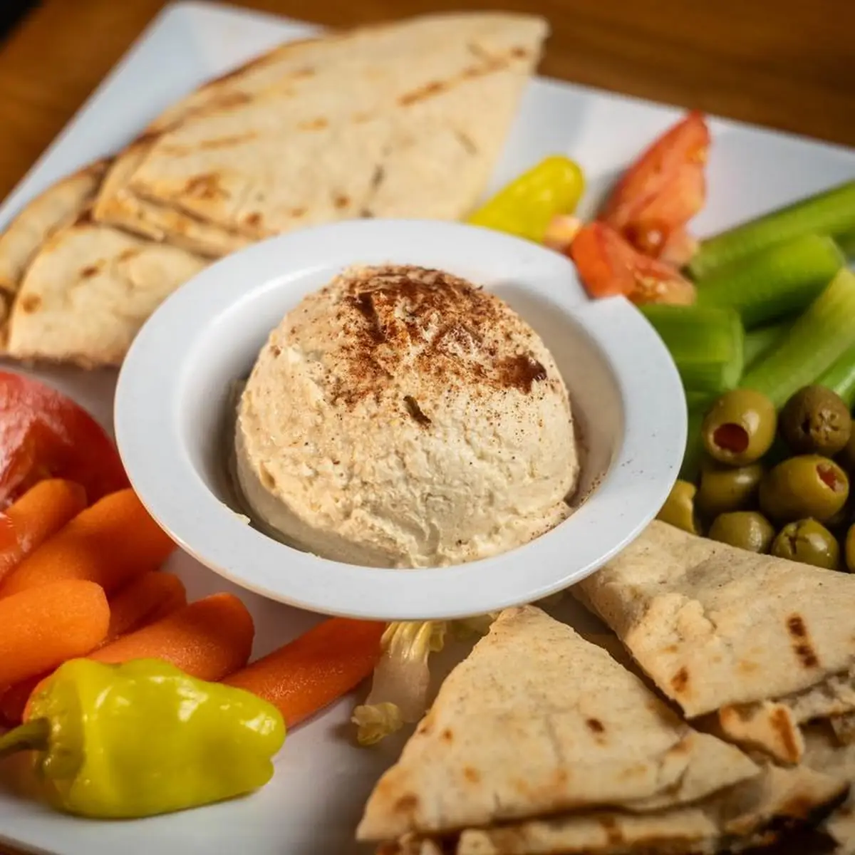 Hummus Plate