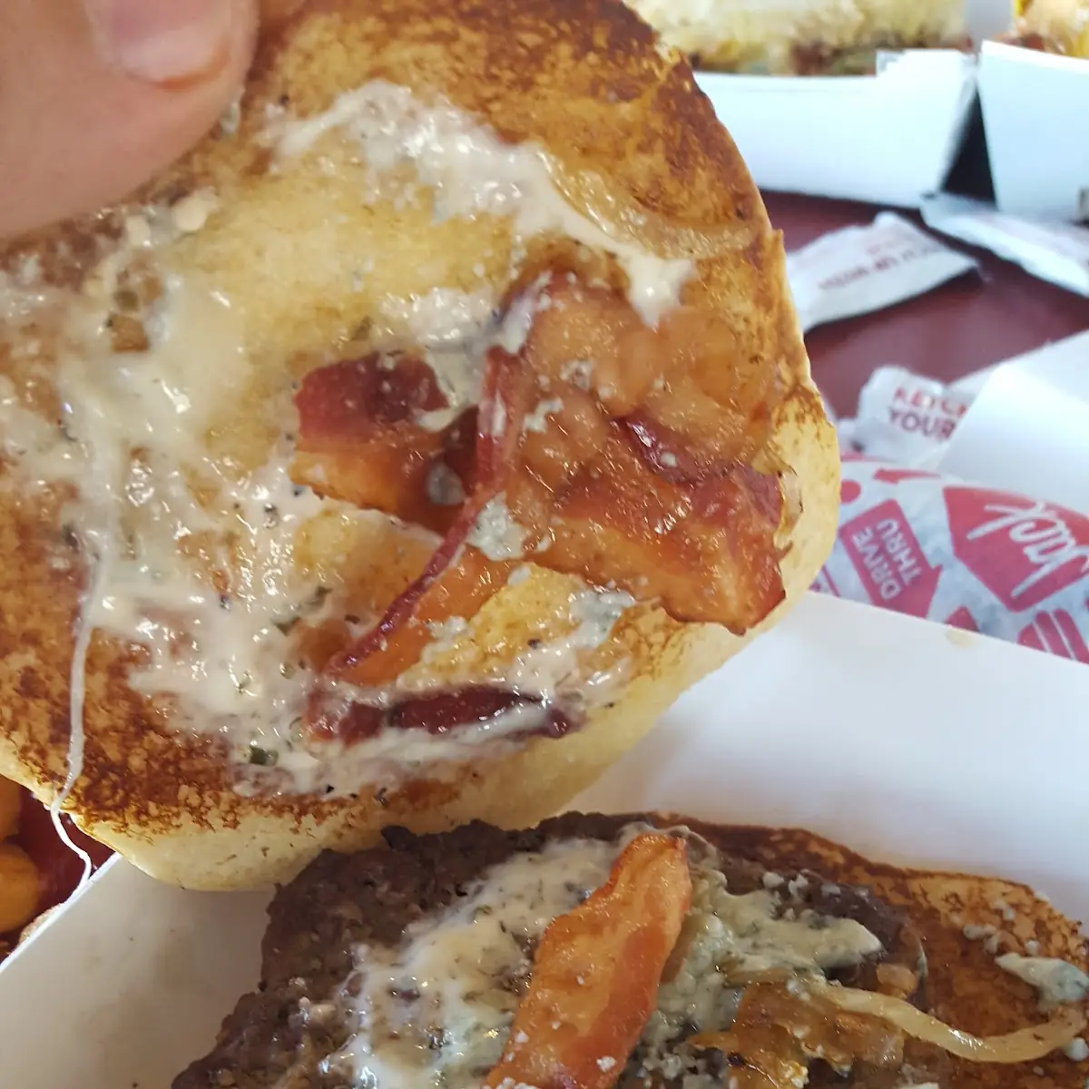 Blue Cheese Ribeye Burger