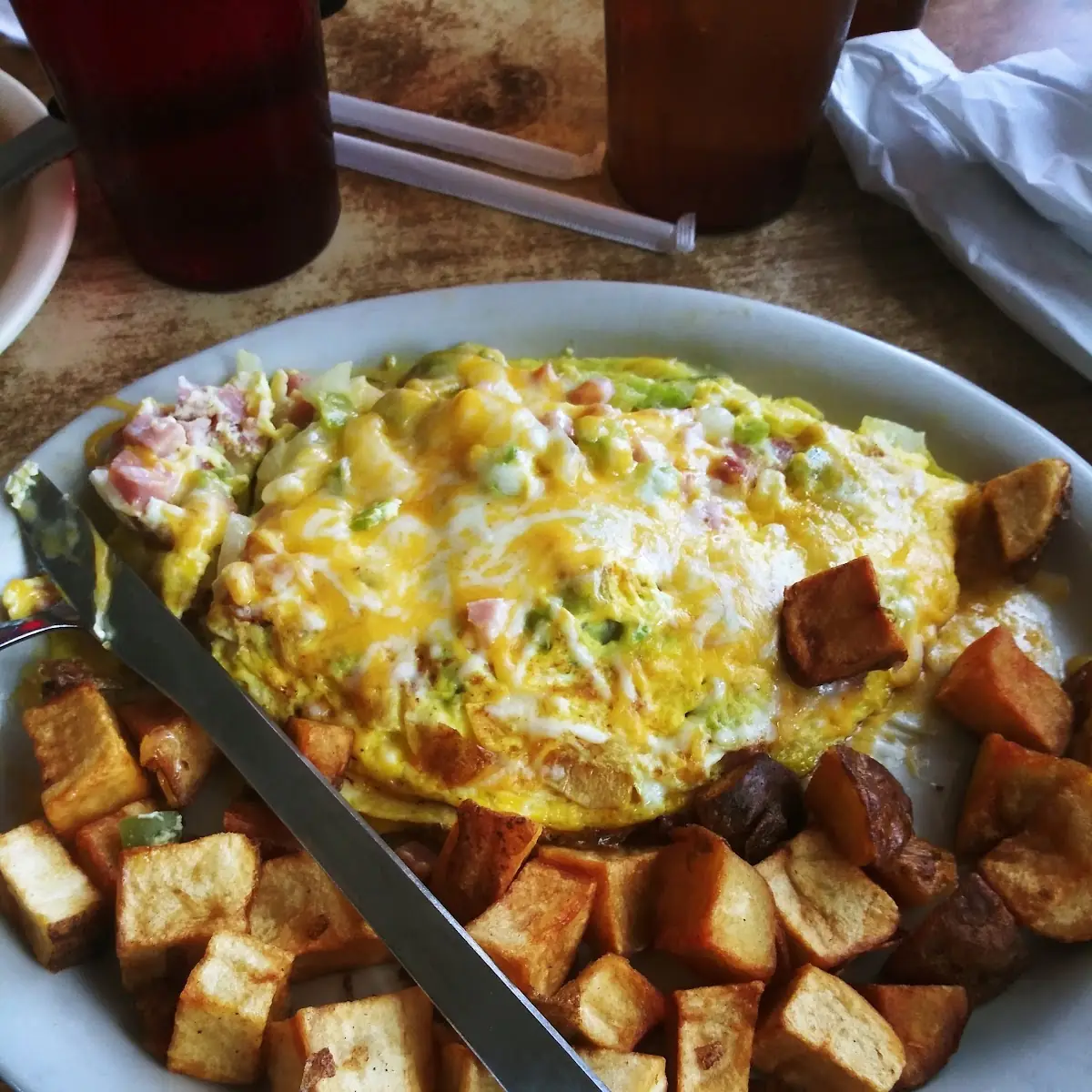 Ham and Cheese Omelet - Early Bird