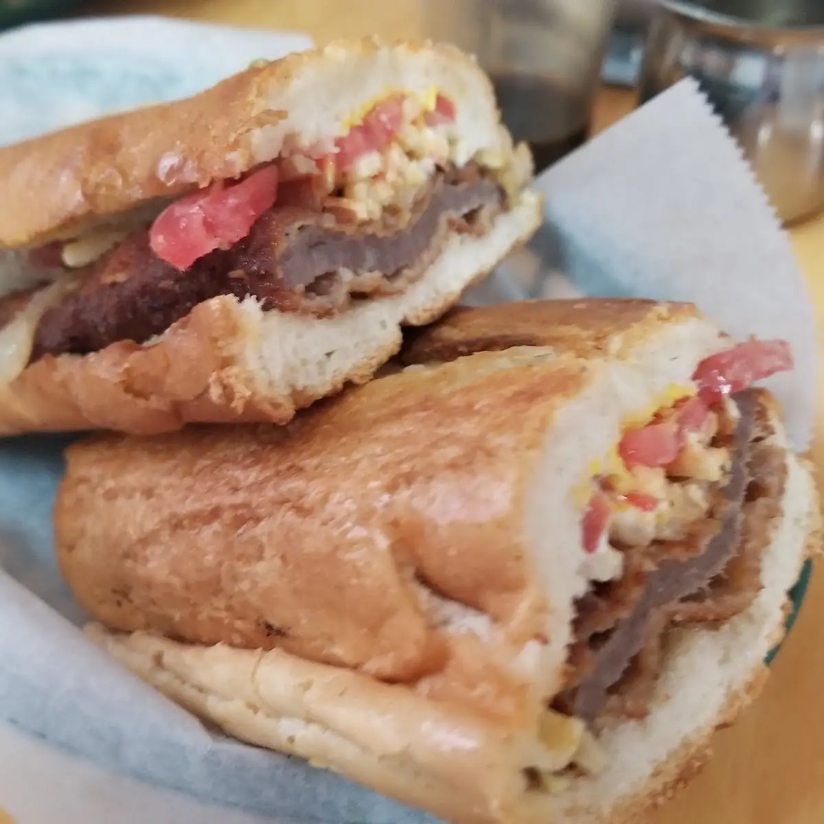 Breaded Steak Sandwich
