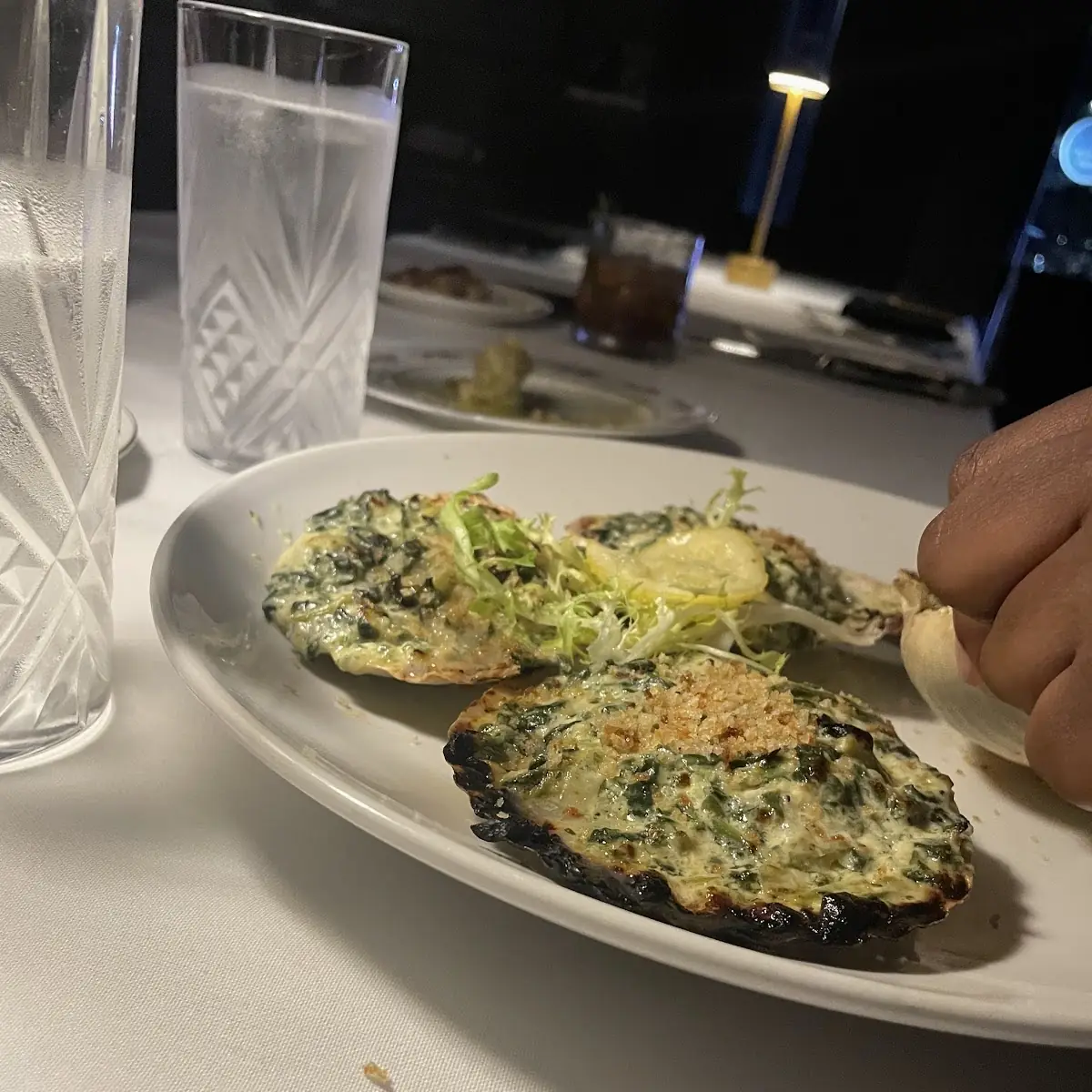 Oysters Rockefeller