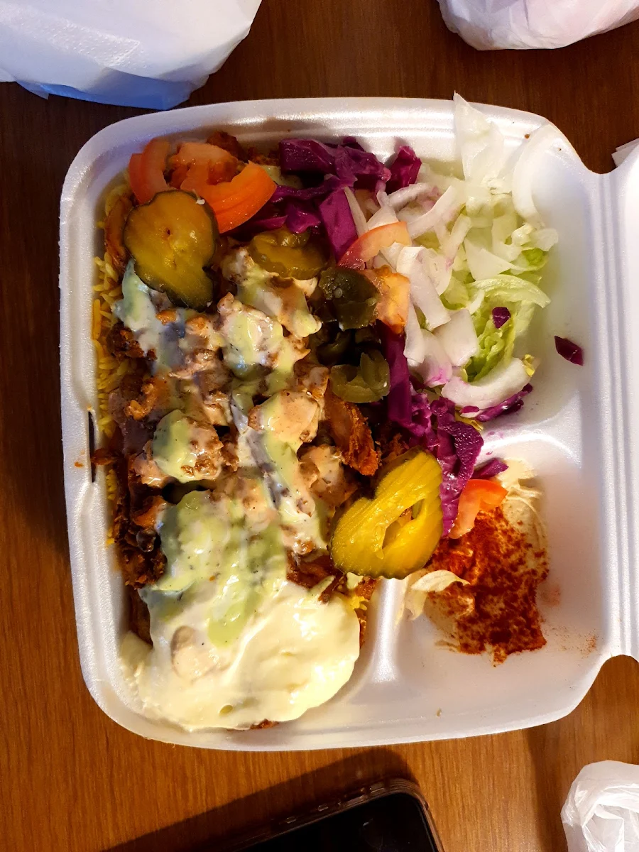 Chicken Shawarma Plate
