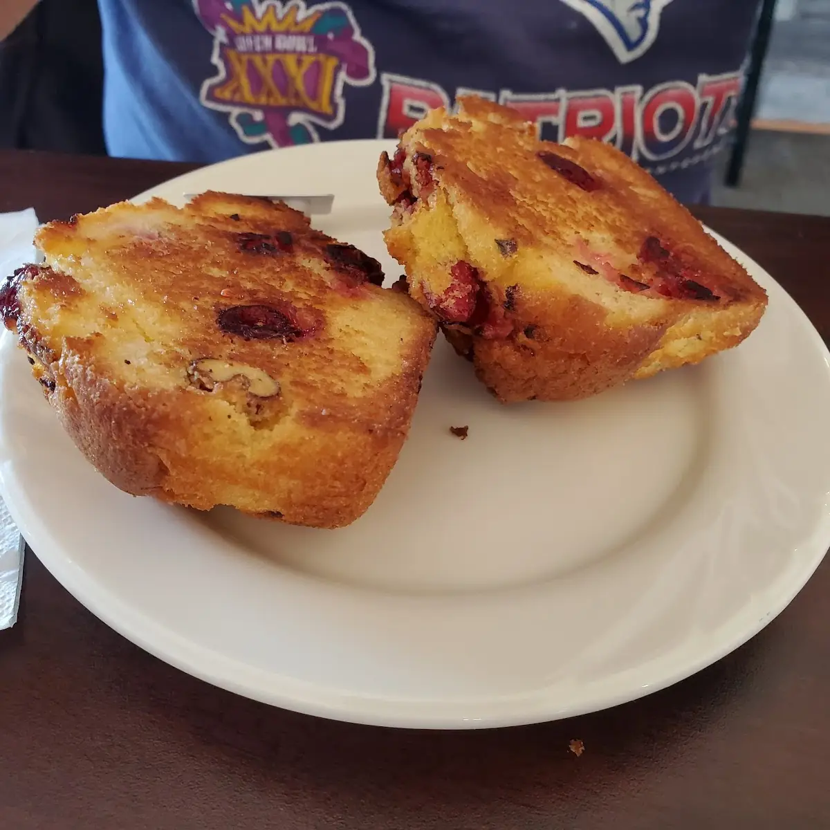 Homemade Cranberry Orange Corn Muffin