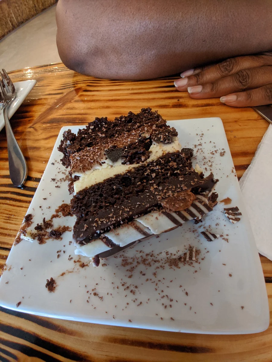 Tuxedo Chocolate Cake