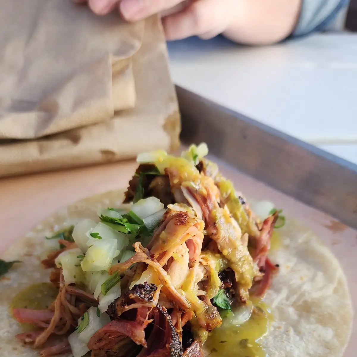 Smoked Carnitas Taco