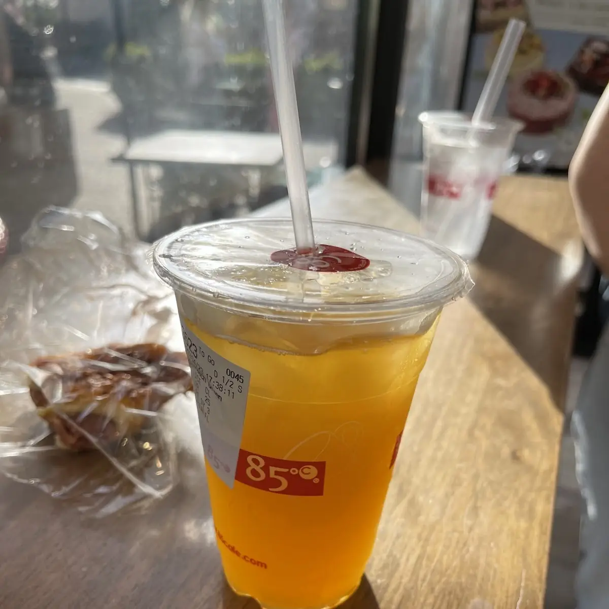 Peach Green Tea