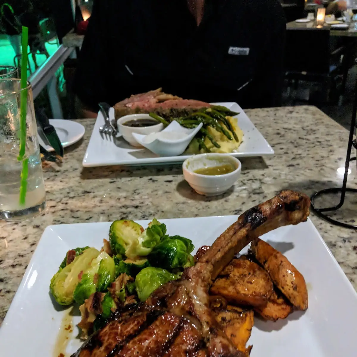Grilled Niman Ranch Pork Chop