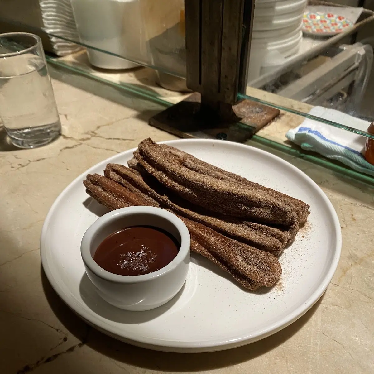 Churros with Warm Chocolate