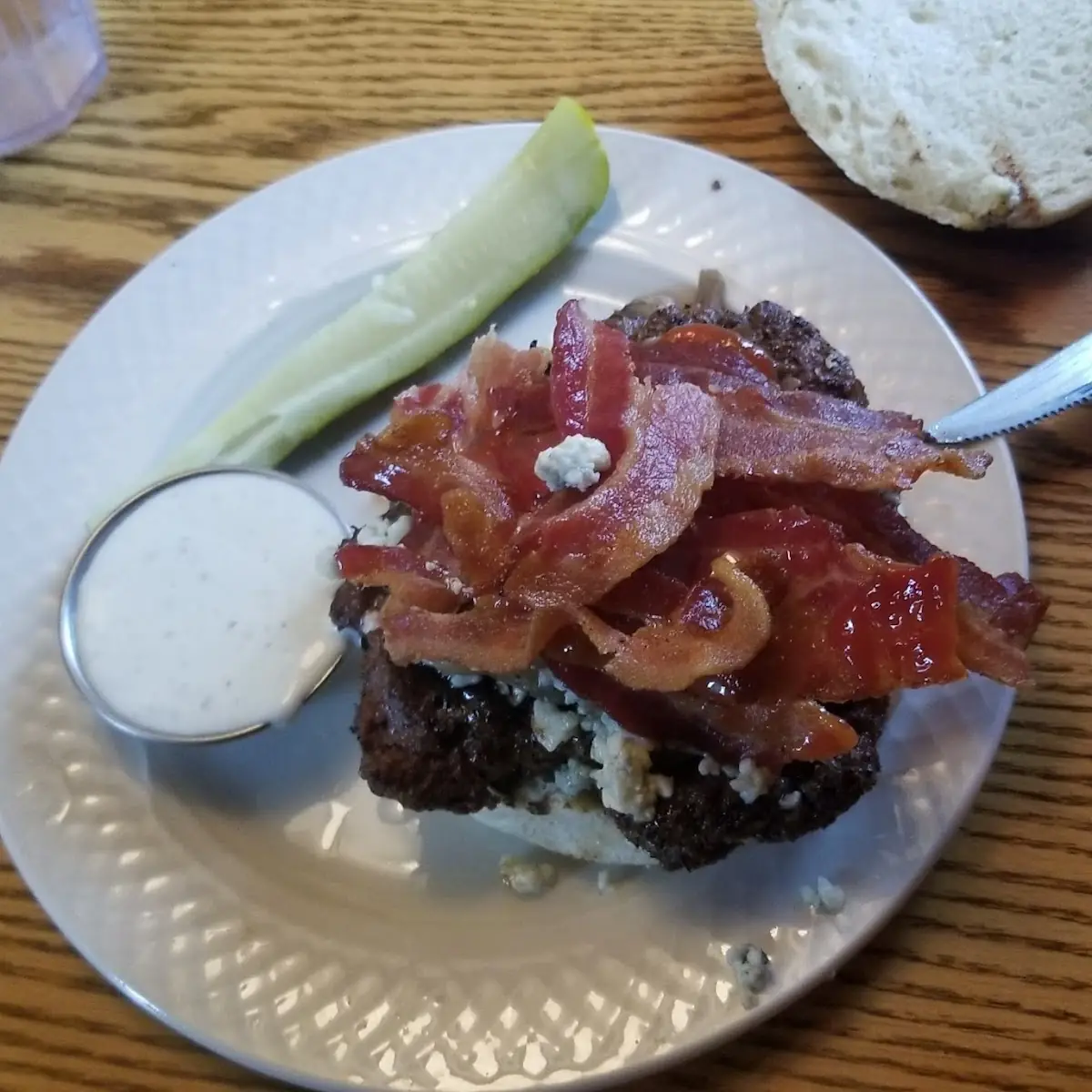 Black and Blue Burger
