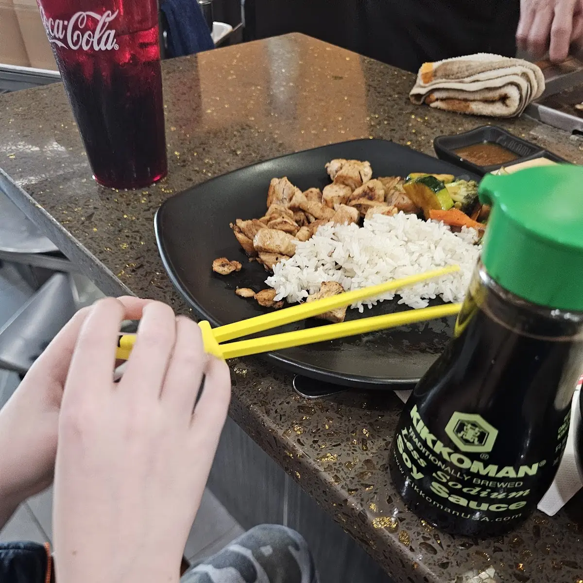 Hibachi Filet Mignon & Chicken