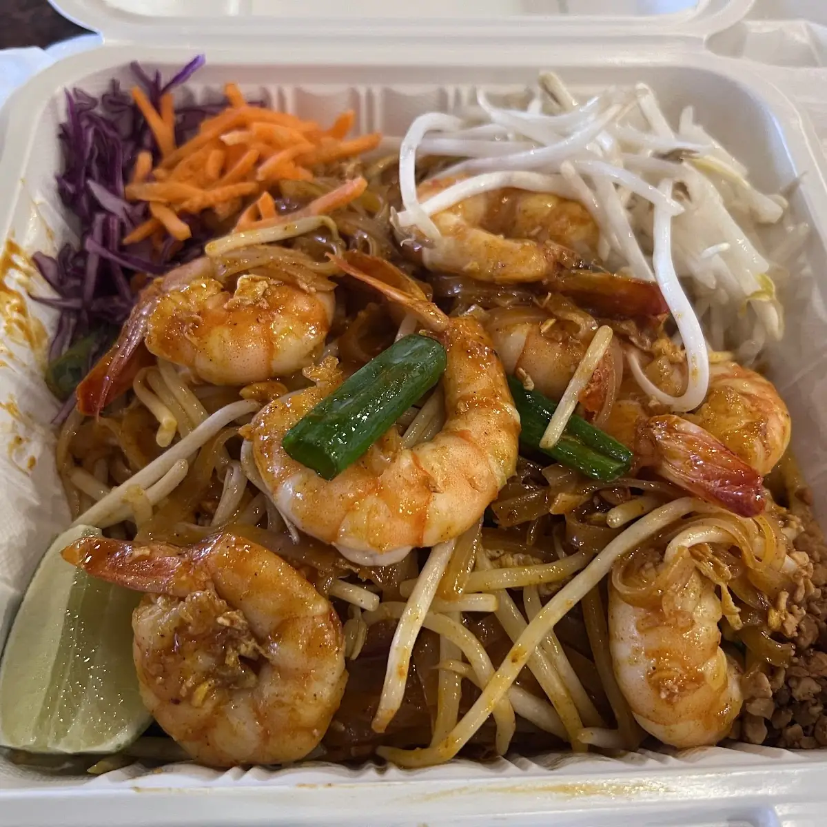 Pad Thai with Shrimp