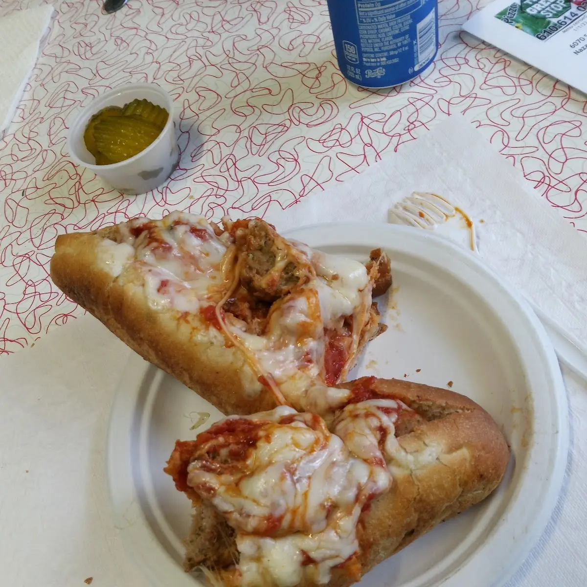 Meatball Parmigiana Sub