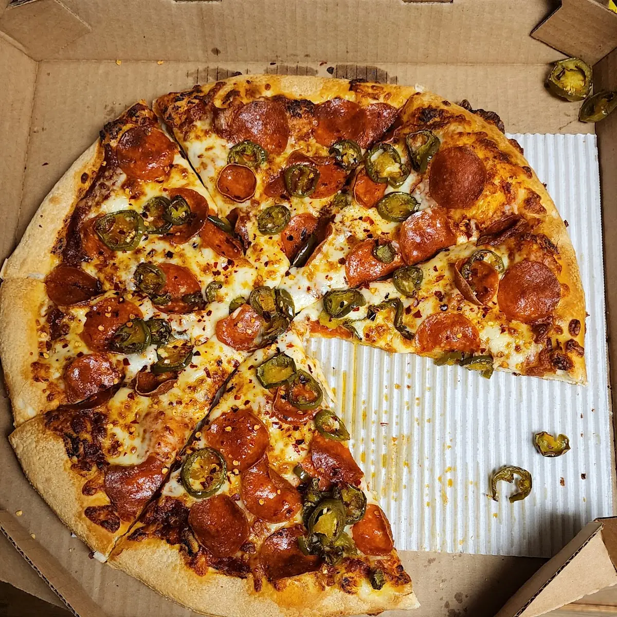 Spicy Pepperoni Pizza