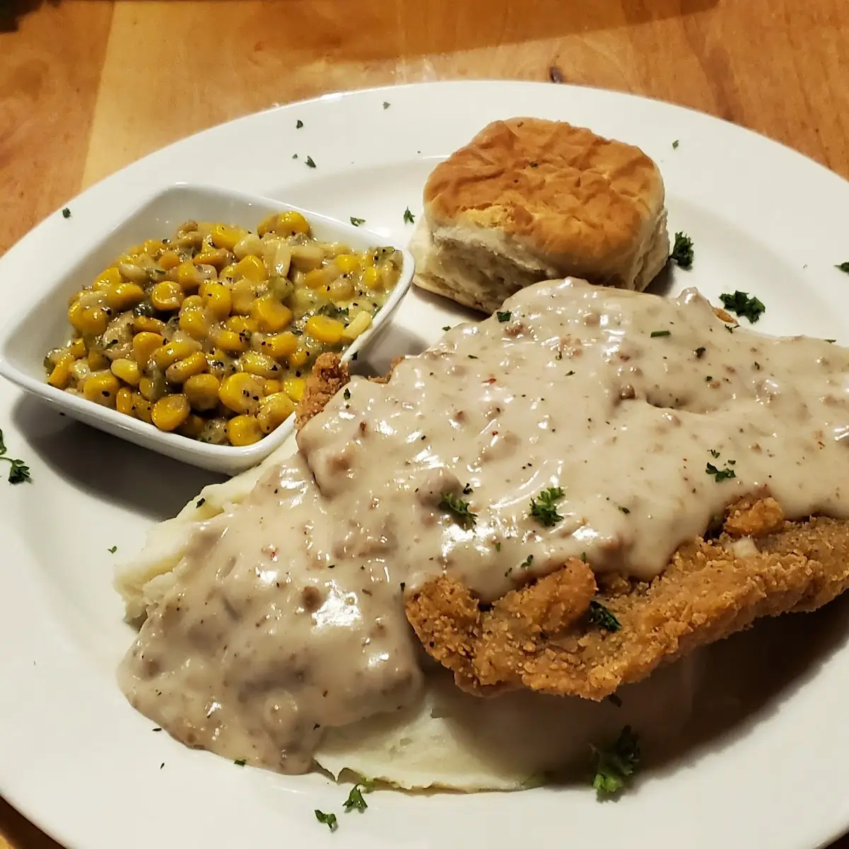 Country Fried Steak & Eggs