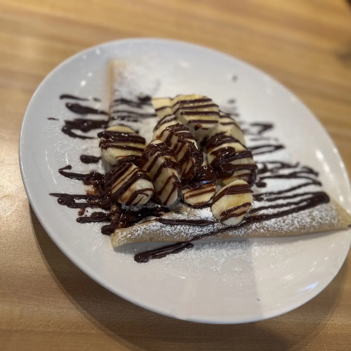 Choco Banana Crepes
