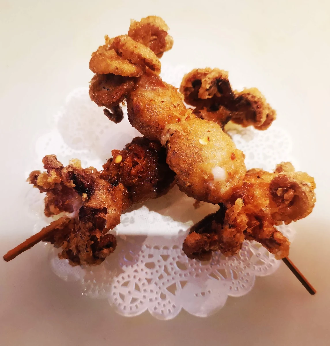 Outputs Karaage, iSushi